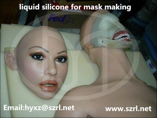 liquid silicone for mask similar to dragon skin silicone 2
