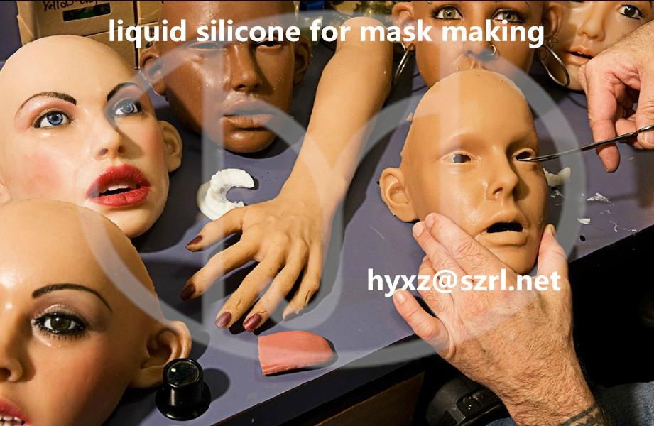 liquid silicone for mask similar to dragon skin silicone 5