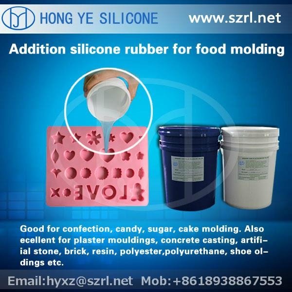 two part of liquid silicone for chocolate mould,FDA silicone raw materials 3