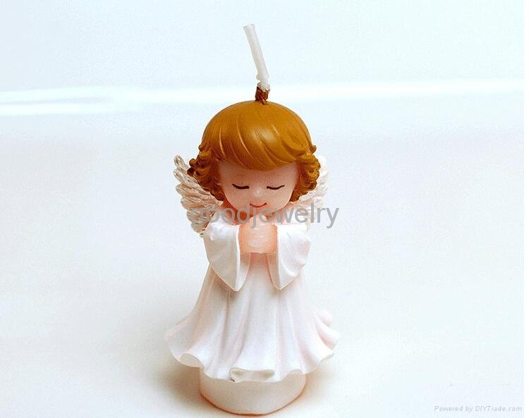 Baby Angel Candle For Wedding Party Birthday Shower Souvenirs Gifts Favor 2