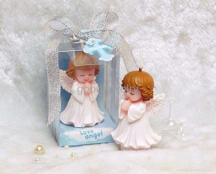 Baby Angel Candle For Wedding Party Birthday Shower Souvenirs Gifts Favor