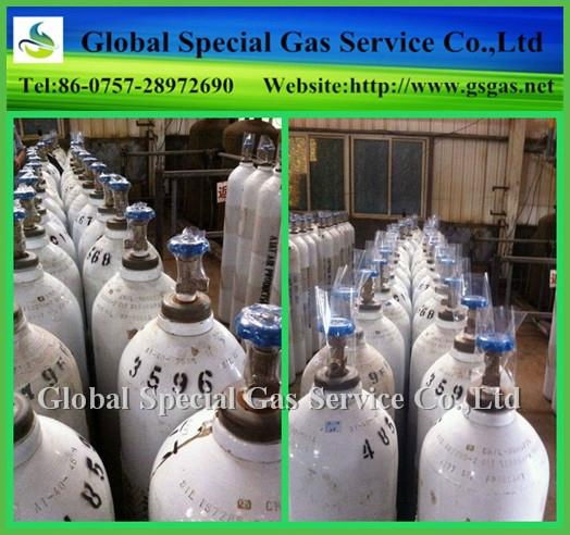 sulfur hexafluoride sf6 gas for circuit breaker 99.9%-99.999%