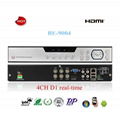 Standalone DVR H.264 4ch Full D1 realtime usb dvr