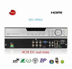 Standalone DVR H.264 4ch Full D1 realtime usb dvr