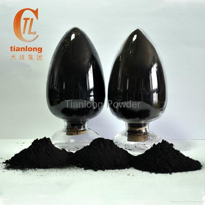 Carbon black for powder coating