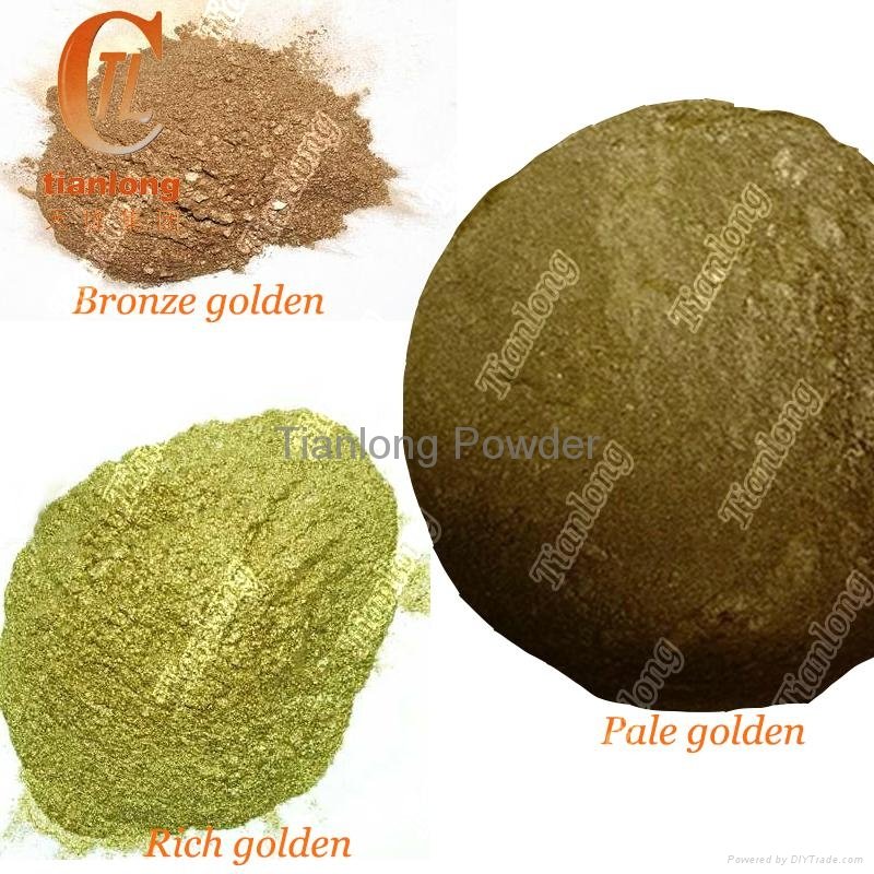 Metal copper and gold pigment for powder coating 2