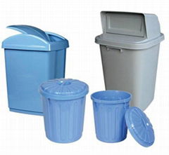 Plastic dustbin moulds