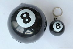 from china factory big Plastic Magic 8 Ball, small Magic 8 Ball with keychain My