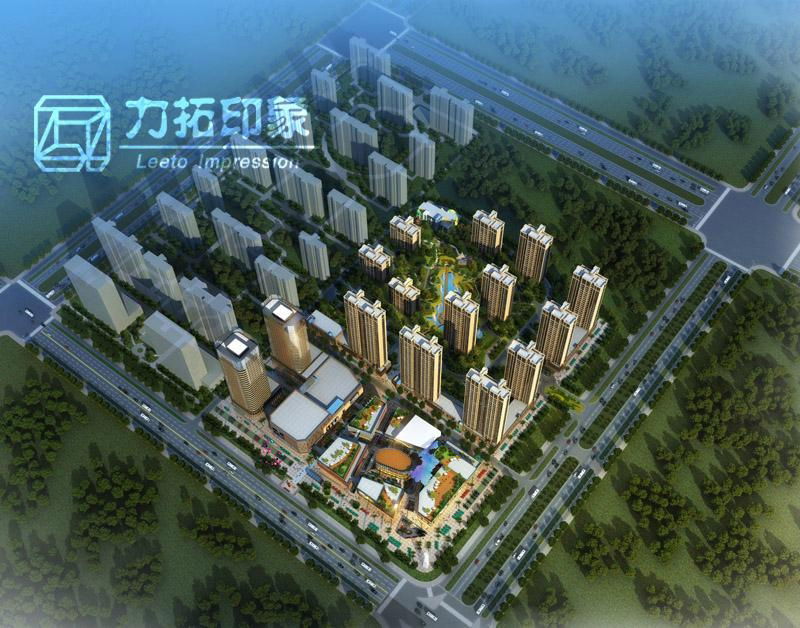 3D Rendering Light Beauty of Qingdao Tourism College Project 3