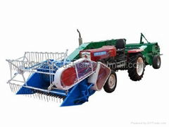 Straw Harvesting and Baling Machine