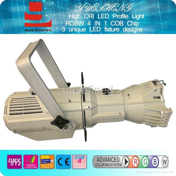 RGBW LED Profiles 4IN1 LED Spot Light Dim4 focus Profiles 2