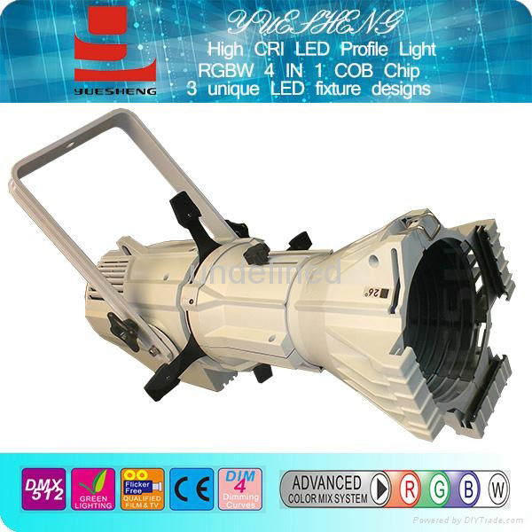 RGBW LED Profiles 4IN1 LED Spot Light Dim4 focus Profiles 3