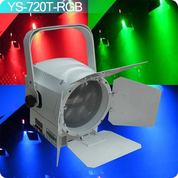 YUESHENG 140W LED Electric Auto Zoom Studio Light-RGB Dim 4 LED Studio Light