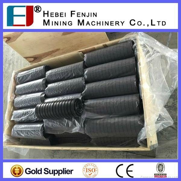 industry directly supply conveyor heavy-duty impact idler, impact roller 4