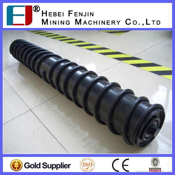 rollers for converyor belt conveyor rollers Troughing idlers impact idler Spiral 3