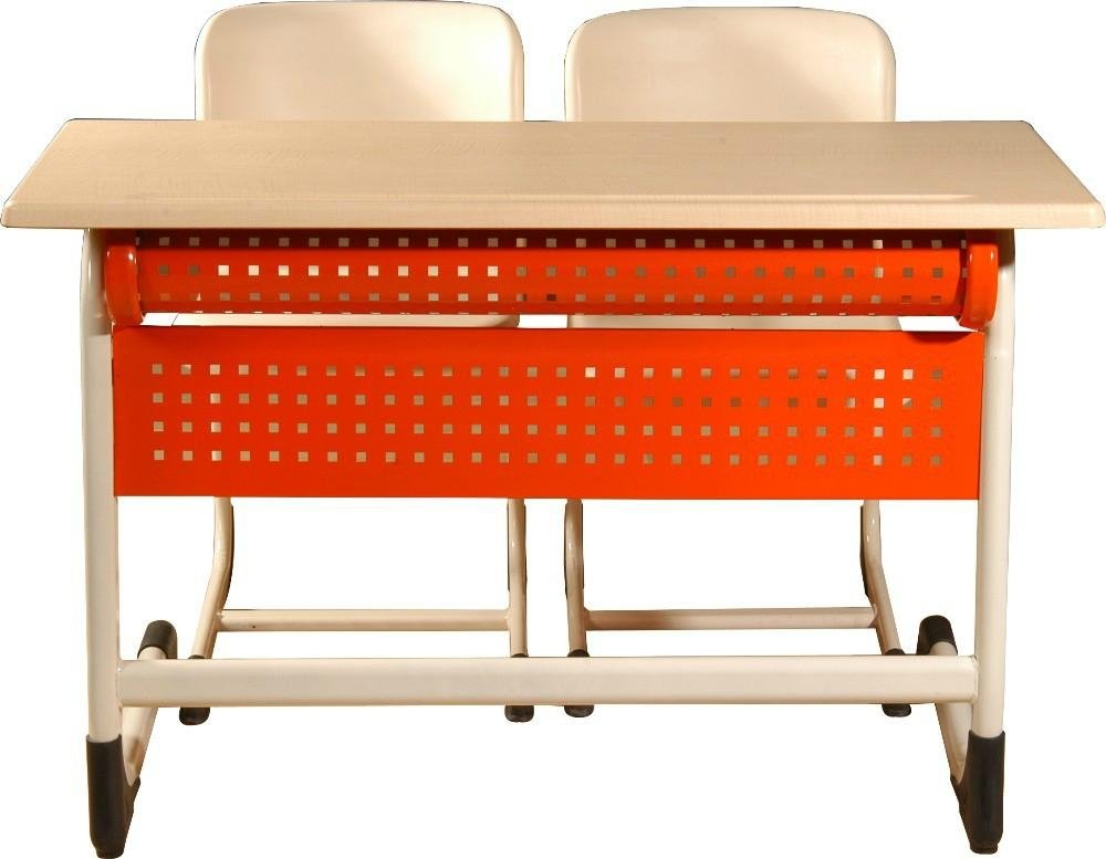 Inci Double School Desk with Panel 5