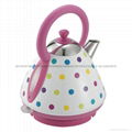 Stainless  electric kettle   /Colour Coating kettle/   2