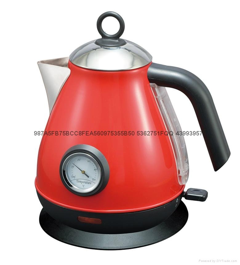Colour Coating kettle/With a thermometer electric kettle 2