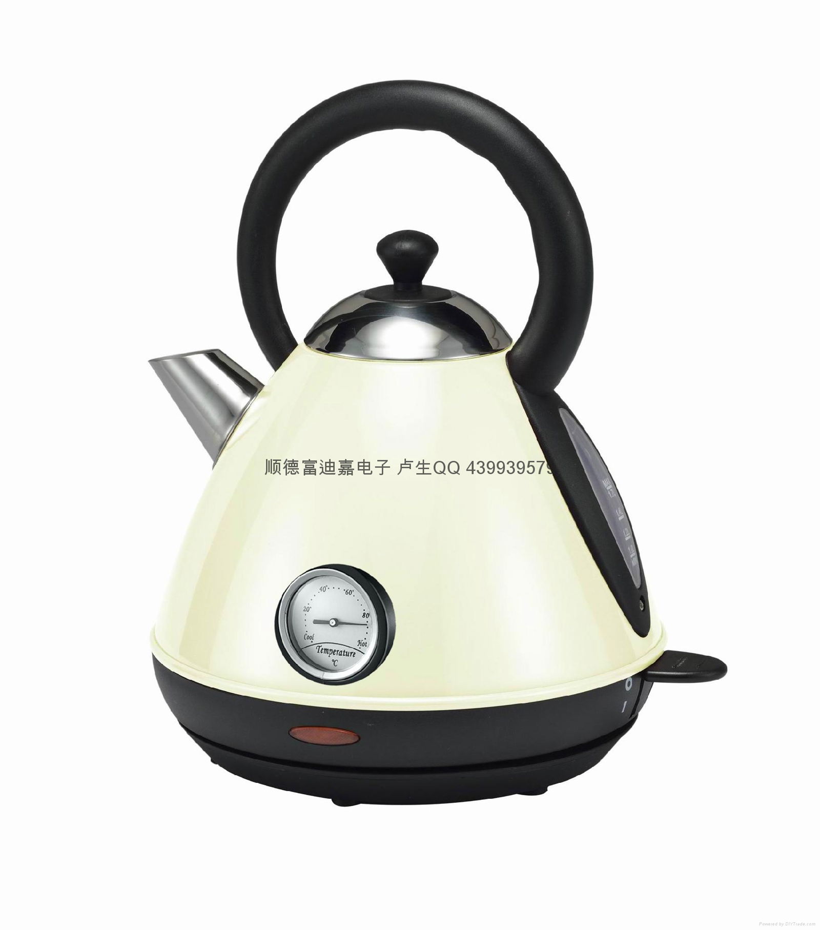 Colour Coating kettle/With a thermometer electric kettle 2