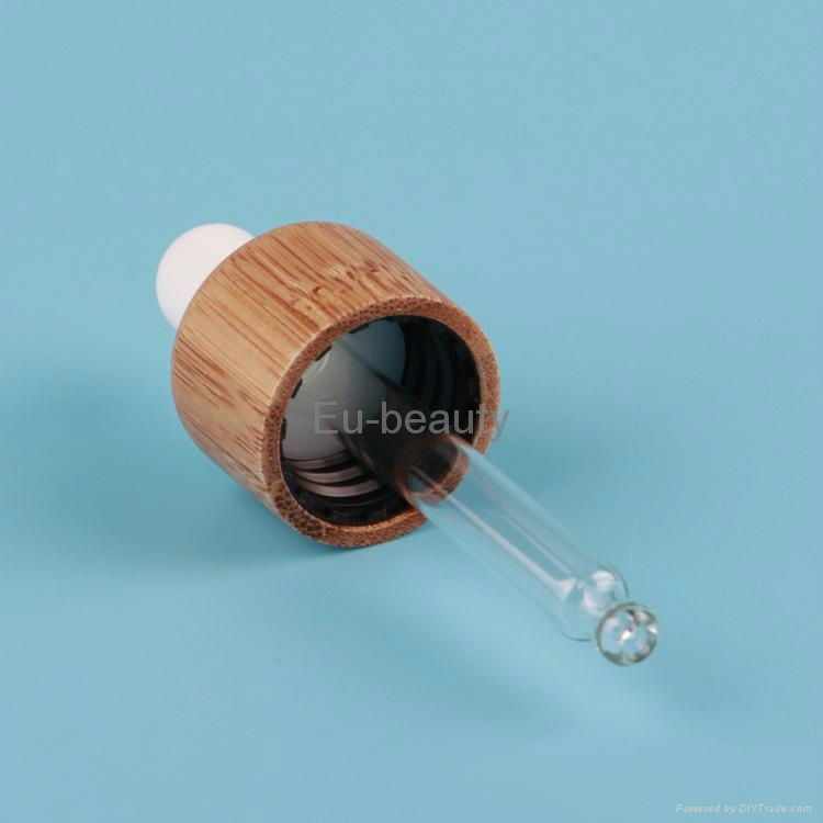 18MM Bamboo Closure Essential Oil Bottle With Glass Pipette 4