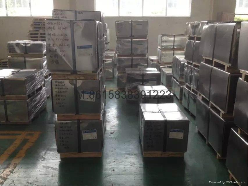 silver finish tin free steel sheets for metal package