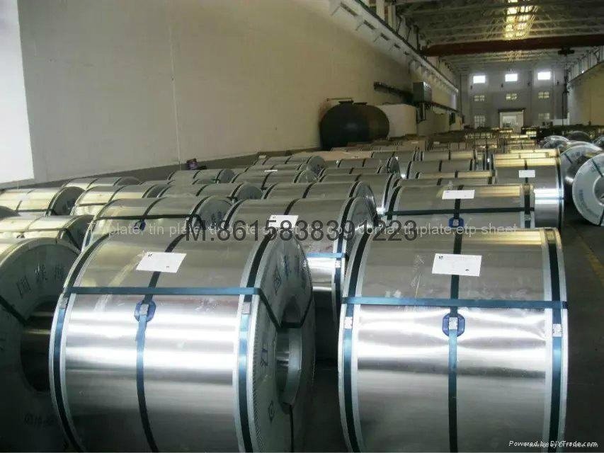 0.18mm T2/T3 BA silver finish ELectrolytic Tin Coating Steel Plate 3