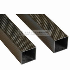 carbon fiber (fibre) square tube