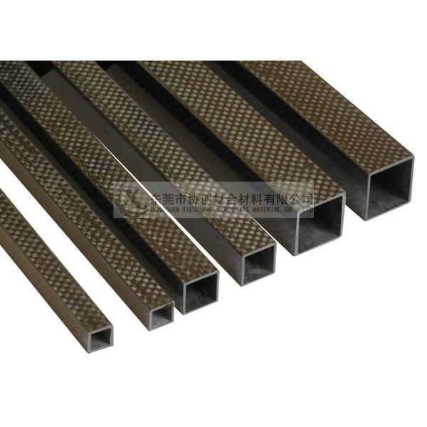 carbon fiber (fibre) square tube  3