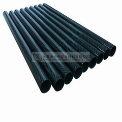 matte carbon fiber tube pole pipe