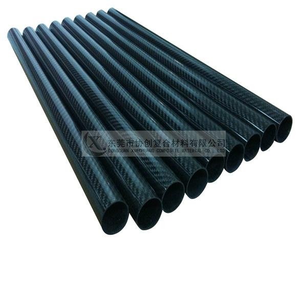 matte carbon fiber tube pole pipe 2