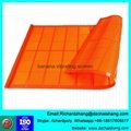 305 305 poly panels mine screen mesh vibrating rubber separating 