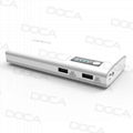 Doca D566A 13000mAh Portable Power Bank with 6 Colors