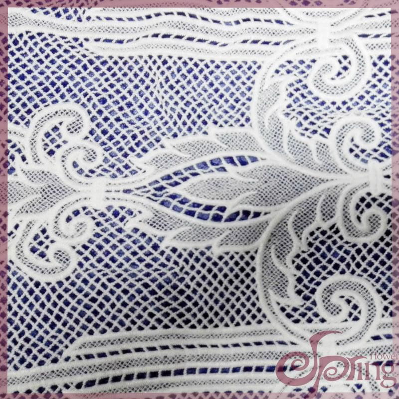 White guipure fabric 2