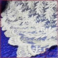 Netting lace embroidered with gold thread 4