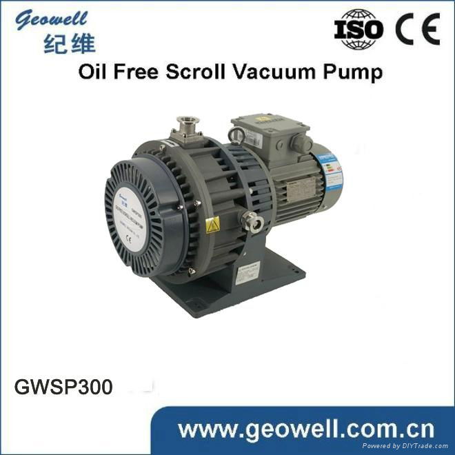 Single phase Geowell Oilfree Scroll Vacuum Pump