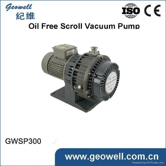 Single phase Geowell Oilfree Scroll Vacuum Pump 2