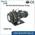 scroll pump for pumping machine