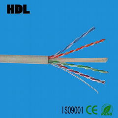 0.5mm CCA  PVC Jacket  UTP CAT6 