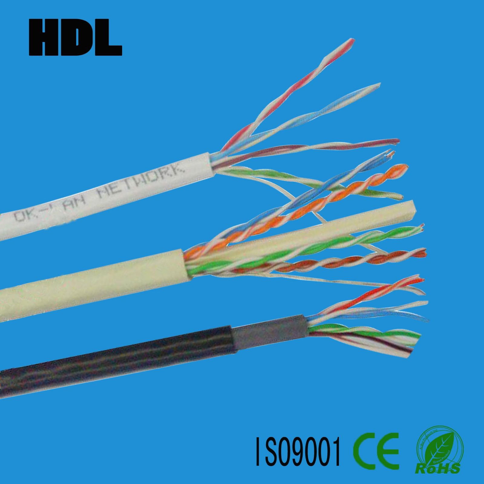 0.5mm Cu  PVC Jacket  UTP CAT6  1