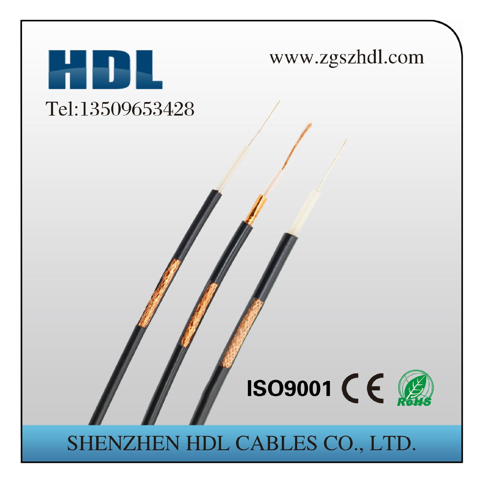 Hot Sale CCTV  RG59 Coaxial Cable RG6 Cable 5