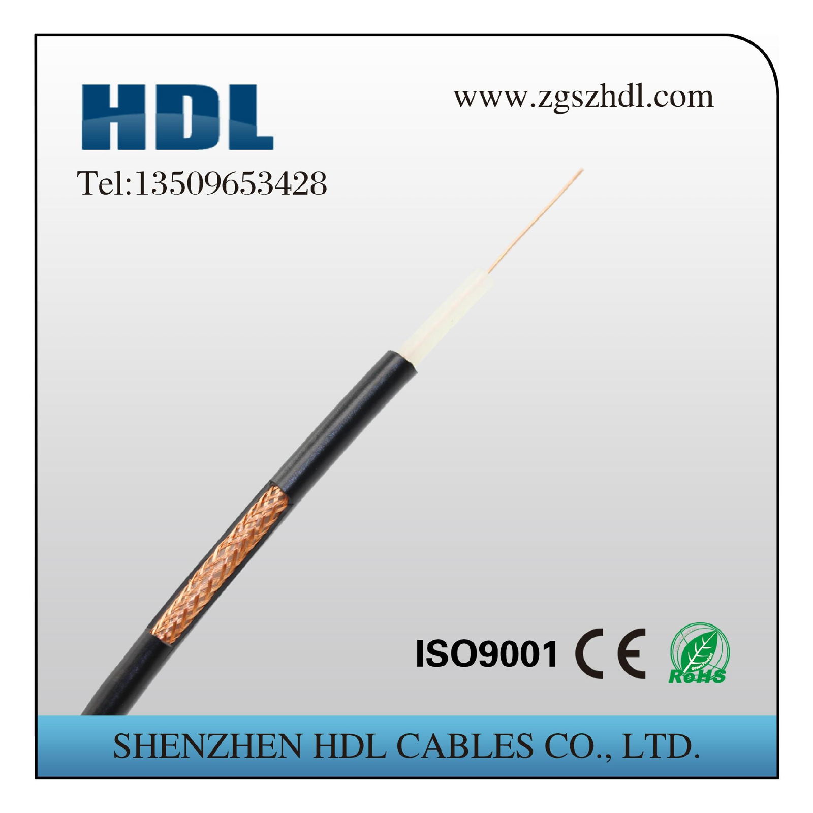 Hot Sale CCTV  RG59 Coaxial Cable RG6 Cable 2
