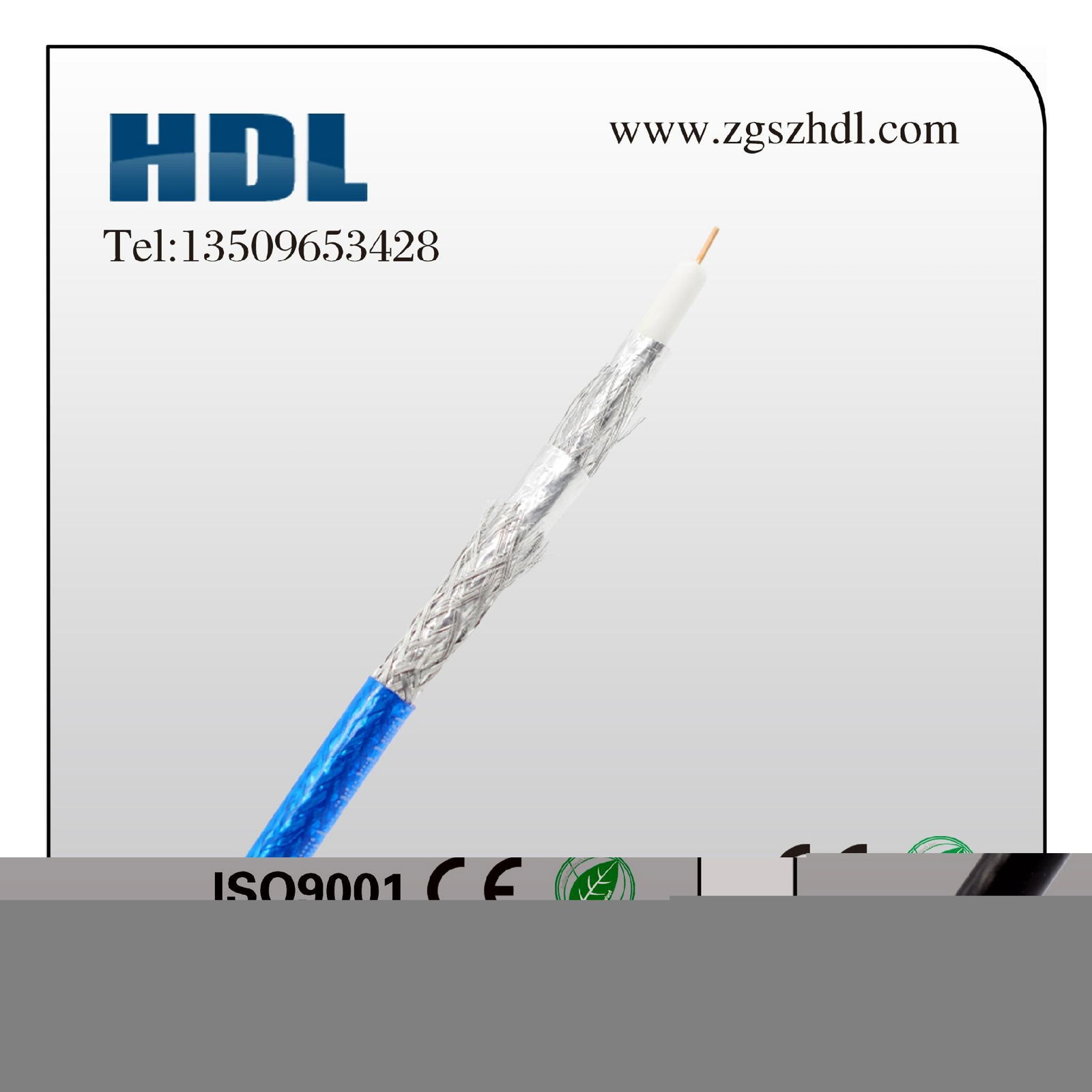 Hot Sale CCTV  RG59 Coaxial Cable RG6 Cable 3