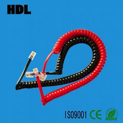 RJ11 Straightline Telephone Cable,30AWG 6P4C Telephone Line