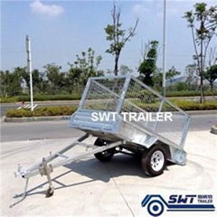 Tilting Cage Trailer 8X5