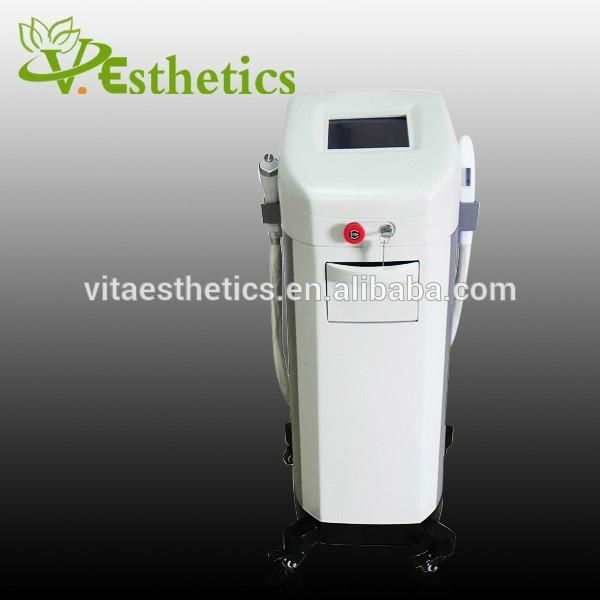 ER605 IPL/Elight RF Hair Removal Pigmentation Therapy Device/2pcs Handpieces 2