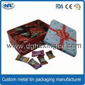 Candy packaging tin box supplier metal