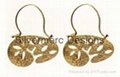 Princess  gold plated Earring 1