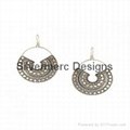 Silver earring for china
