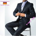 MENS SUIT TWO BUTTON SLIM FIT DRESS SUIT