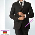 MENS SUIT TWO BUTTON SLIM FIT DRESS SUIT